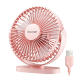 TF55-90° Rotate Personal Cooling Fan For Bedroom Home Office Desktop Travel