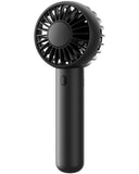 Gaiatop Mini Portable Fan, Small and Powerful, Cute Design 3 Speed Personal Handheld fan and Desktop with Base, Lightweight USB Rechargeable for Travel Lash Makeup Girl Women Summer Gift BP26