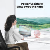 TF55-90° Rotate Personal Cooling Fan For Bedroom Home Office Desktop Travel