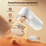 Gaiatop Rechargeable Fabric Shaver, 3-Speeds Electric Lint Remover Shaver with LED Display
