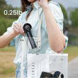 Gaiatop Portable Mini Fan, Handheld Personal Fan with LED Display