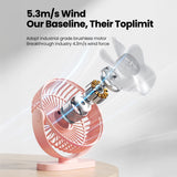 TF55-90° Rotate Personal Cooling Fan For Bedroom Home Office Desktop Travel