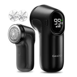 Gaiatop Rechargeable Fabric Shaver, 3-Speeds Electric Lint Remover Shaver with LED Display