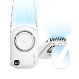 Gaiatop Neck Fan Rechargeable Mini Portable Fan Cute Camera Design